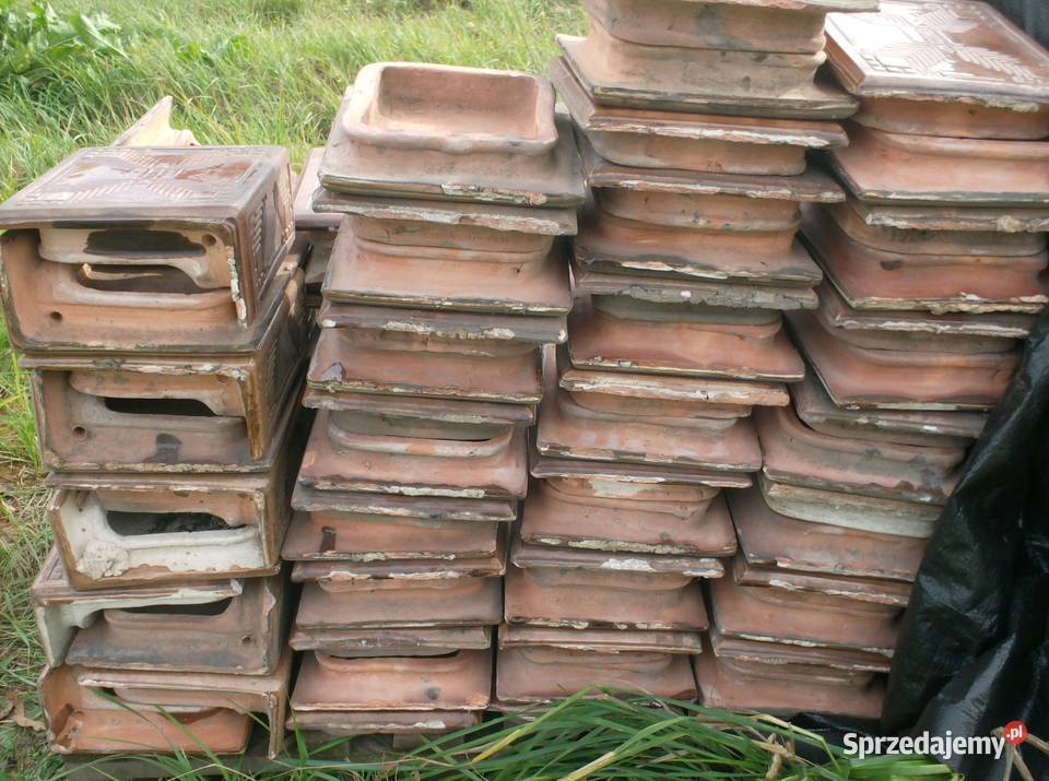 Kafle piecowe przedwojenne nowe solidne Tomaszów Mazowiecki