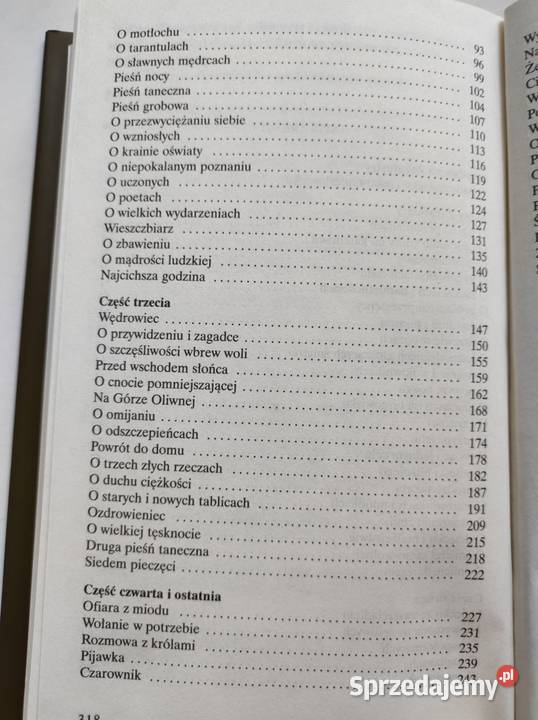 To rzekł Zaratustra Friedrich Nietzsche Kielce