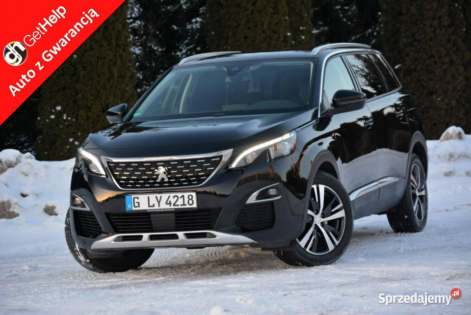 Peugeot 5008 Radar ACC Skóry 7foteli Navi Kamera mazowieckie Ostrów Mazowiecka