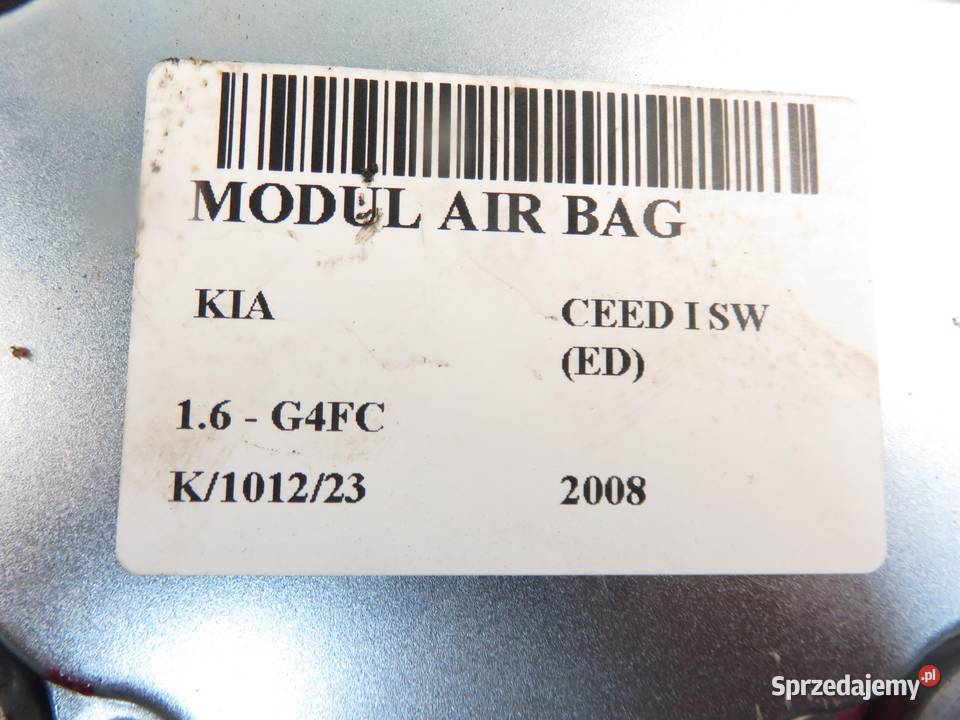 MODUŁ AIRBAG KIA CEED I SW ED 959101H000 osobowe