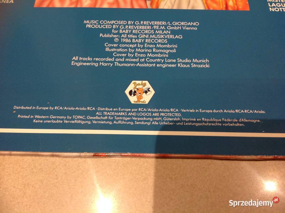 Płyta Winylowa RONDO VENEZIANO fantasia Nowa Sól sprzedam