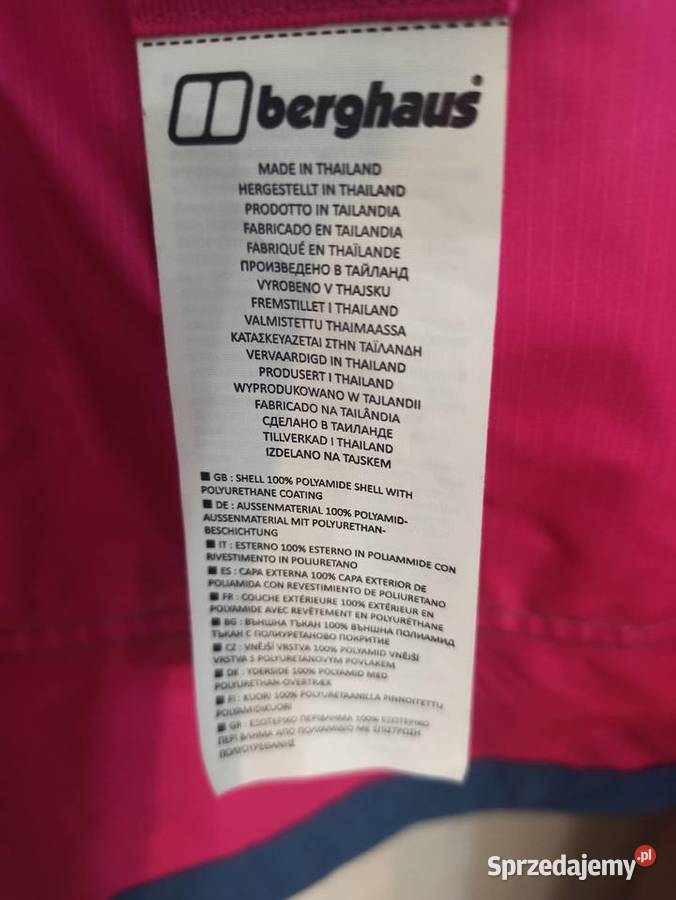 Płaszcz przeciwdeszczowy Warszawa