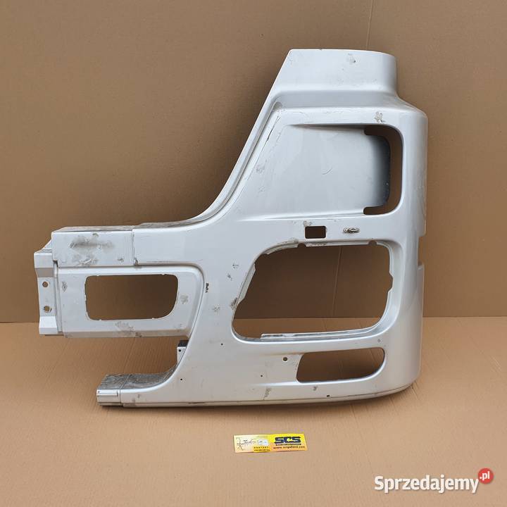 ACTROS MP3 MEGASPACE ZDERZAK LEWY POSZYCIE Bieleń