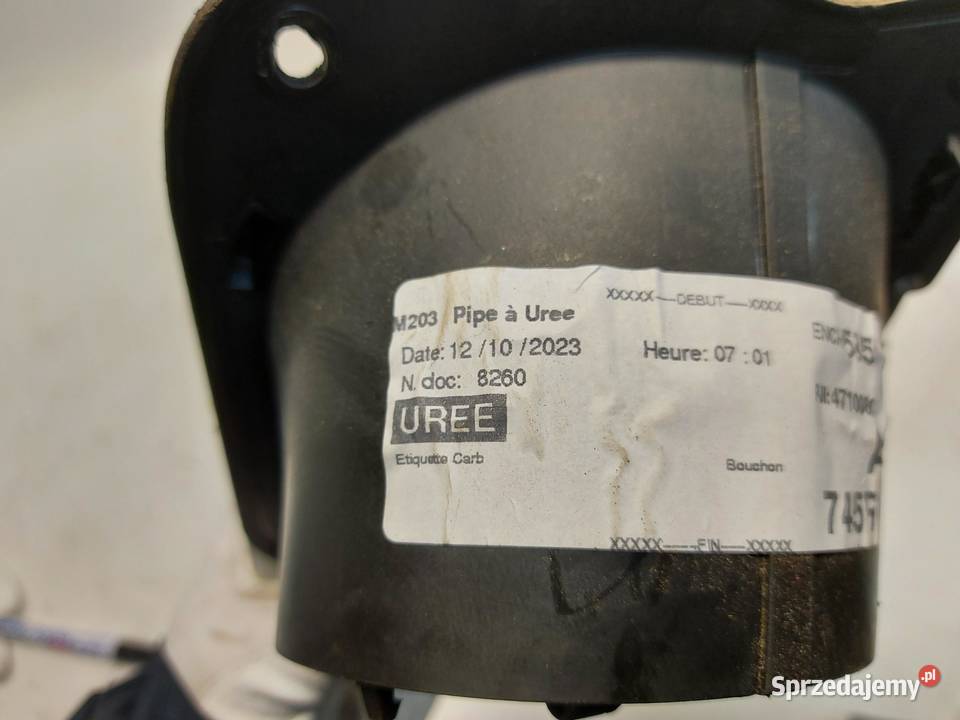 Renault Master III LIFT klapka wlewu paliwa osobowe dolnośląskie