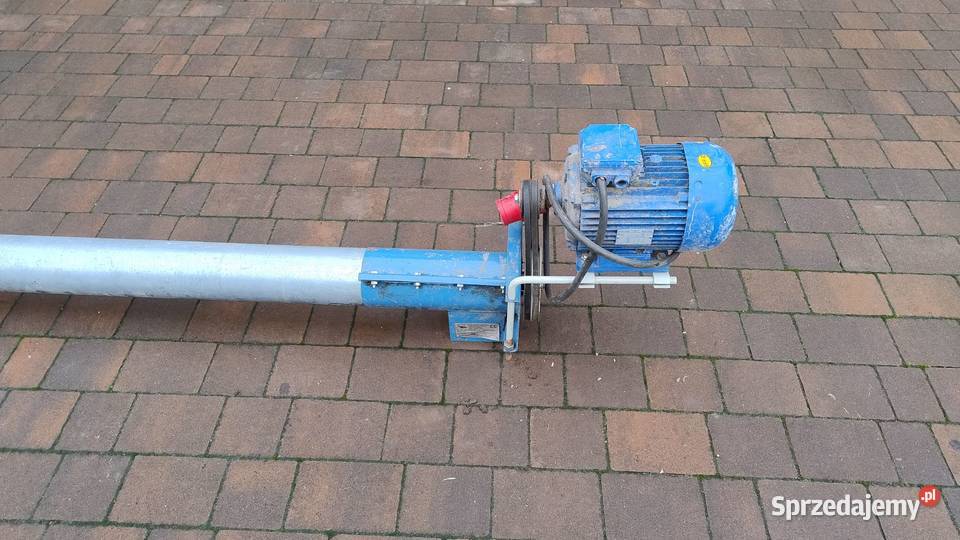 Żmijka Do Zboża Przenośnik Ślimakowy 8 m Ocynk wielkopolskie Kowale Pańskie