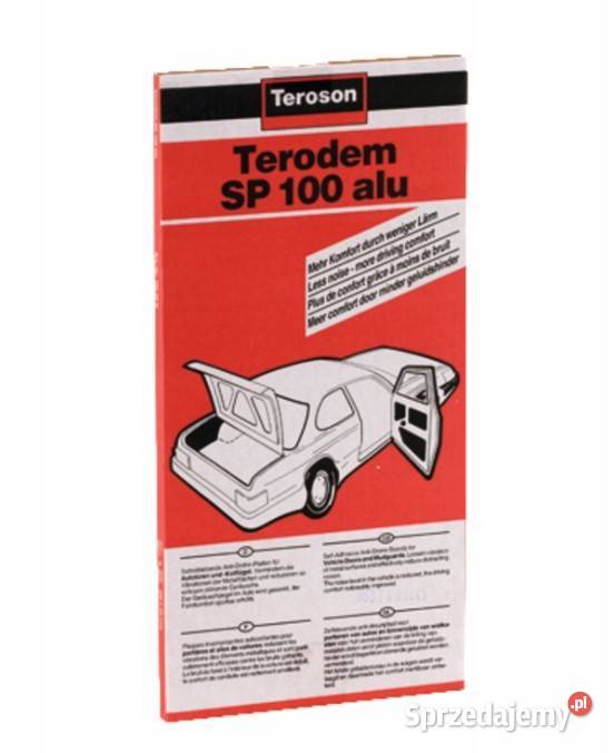 Samoprzylepna mata tłumiąca Terodem SP 100 alu wielkopolskie Gniezno sprzedam