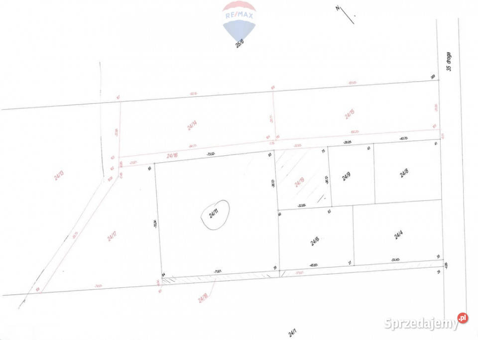 Działka z WZką Broncin gmGrabów nPilicą budowlana sprzedam