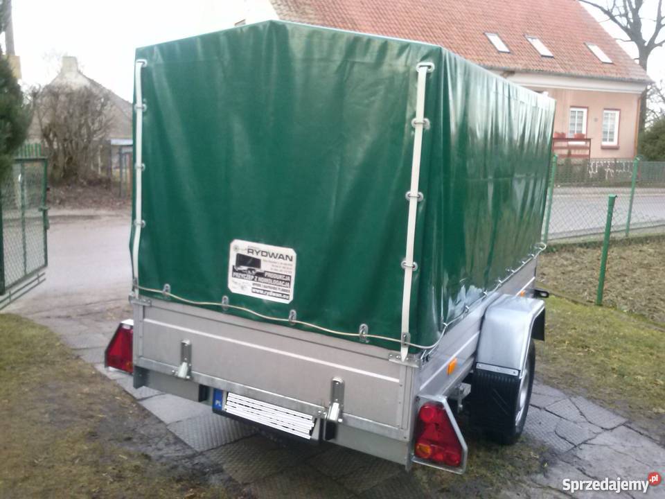 Przyczepka samochodowa RYDWAN 2014 Rok produkcji 2014 Giżycko