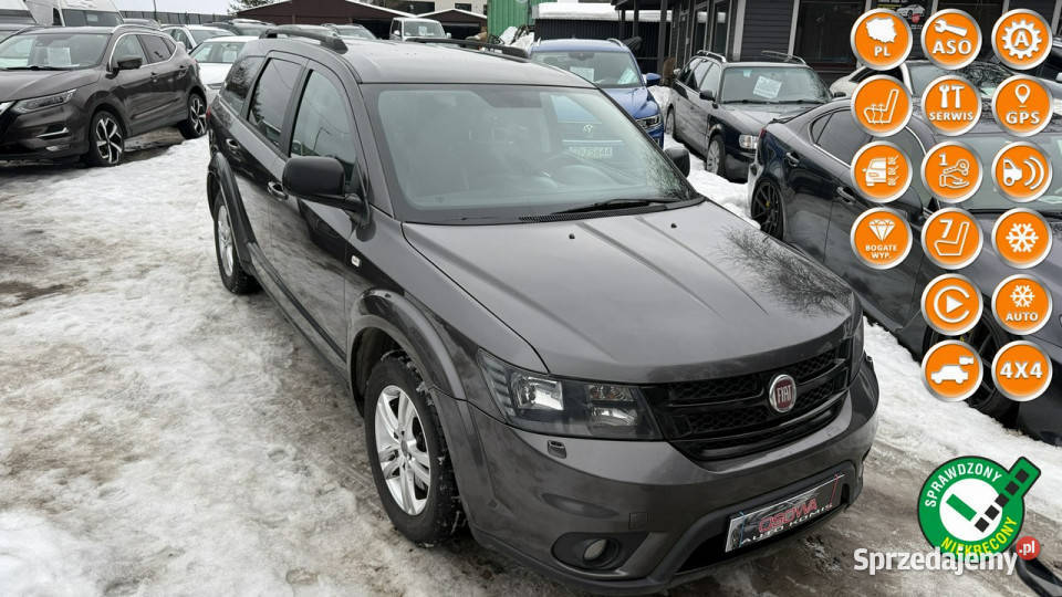 Fiat Freemont 20d 170 automat 7 os Skóry DVD możliwa zamiana