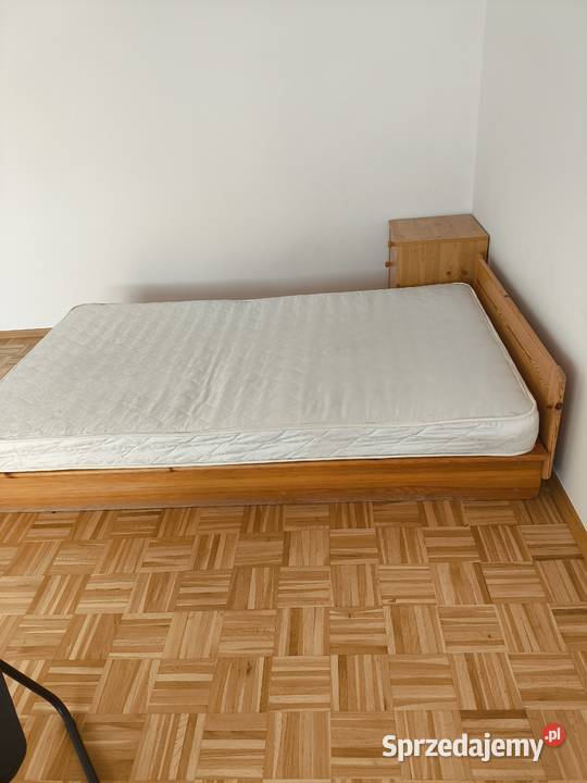 Łóżko z materacem i szafka nocna Warszawa