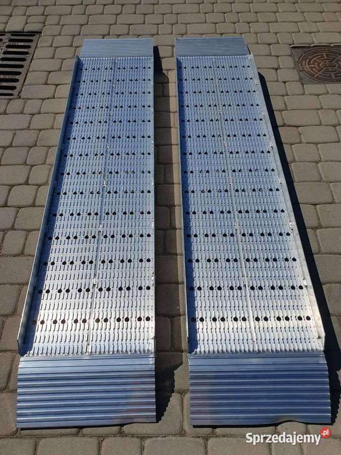 Rampa najazdowa z aluminium 2000x400mm 2 1450 Łyski sprzedam