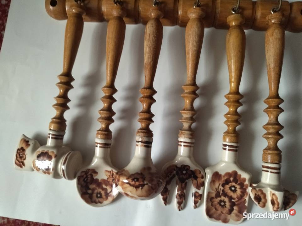 Z PRLU Przybory kuchenne z fajansuporcelany Łódź