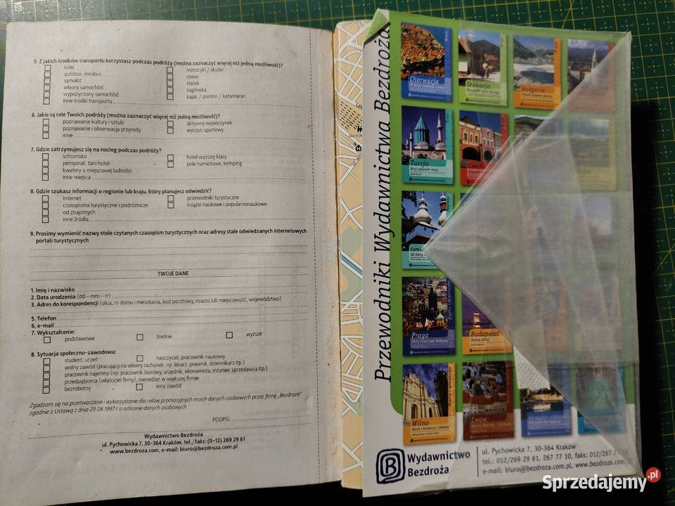 Rumunia Mozaika w żywych kolorach Bezdroża przewodnik Kraków sprzedam