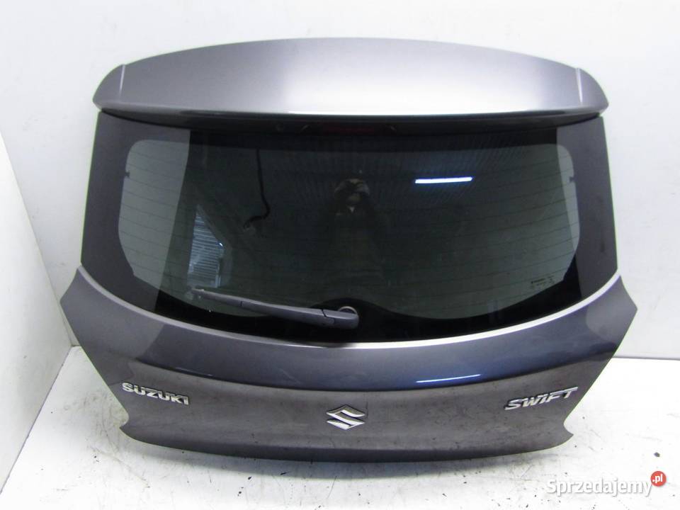 KLAPA BAGAŻNIKA TYLNA TYŁ ZMW SUZUKI SWIFT VI osobowe sprzedam