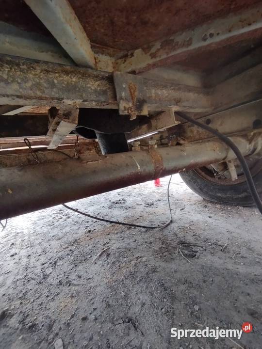 Przyczepa wywrot 3 strony Gródki sprzedam