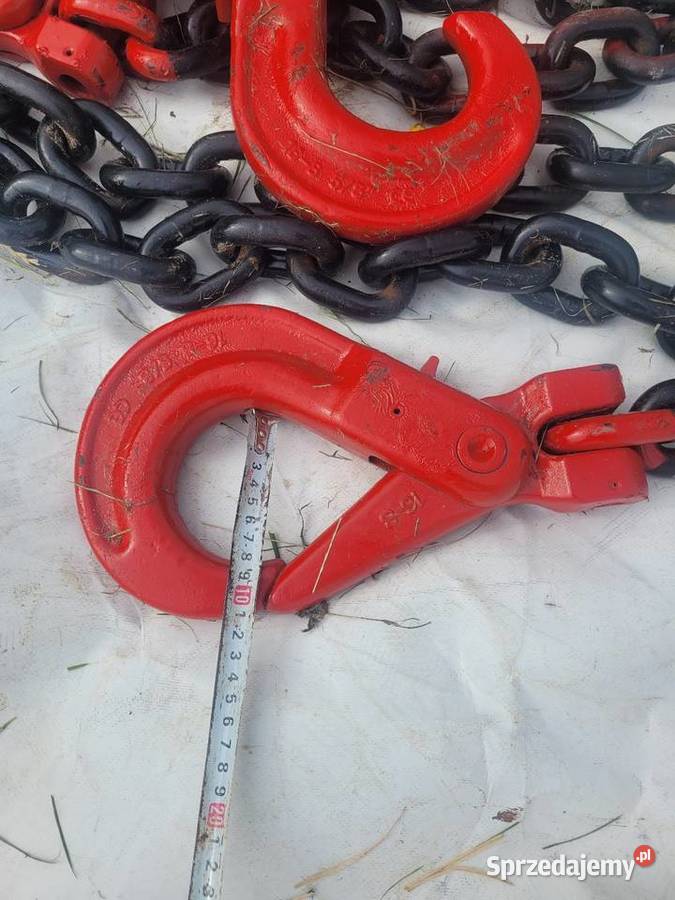 Zawiesie łańcuchowe 4 cięgnowe 25 ton 8 metra Jagodnia