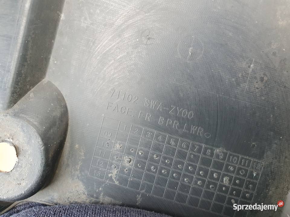 HONDA CRV CRV SPOILER DOKŁADKA ZDERZAKA PRZÓD zderzaki Międzychód