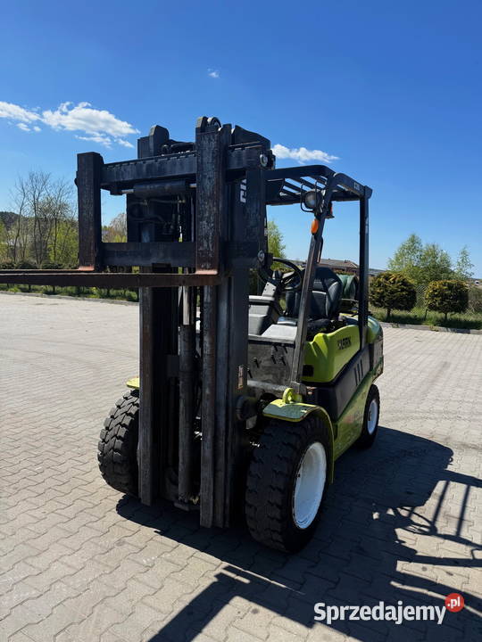 wózek widłowy CLARK G35L LPG Triplex 46m 2008r łódzkie Działoszyn sprzedam