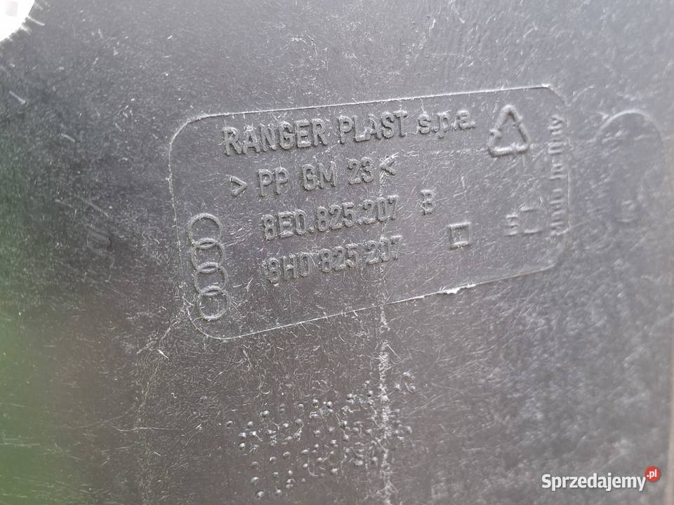 AUDI A4 B6 B7 PŁYTA OSŁONA PODWOZIA LEWA Pozostałe Bieleń