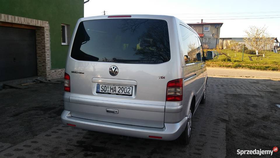 VW T5 MULTIVAN Bezwypadkowy sprowadzony sprzedam