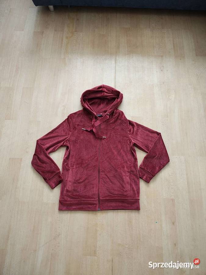 Bluza damska z kapturem Esmara welurowa Szczecin