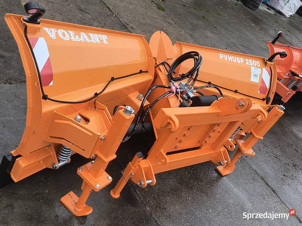 Pług do śniegu Volant PVHU5P NOWY nieuszkodzony pomorskie Łebień