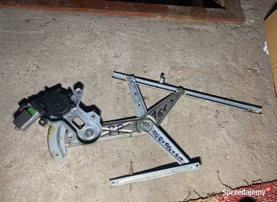 Mechanizm szyby podnośnik szyby prawy przód Alfa osobowe Motoryzacja Jarosław