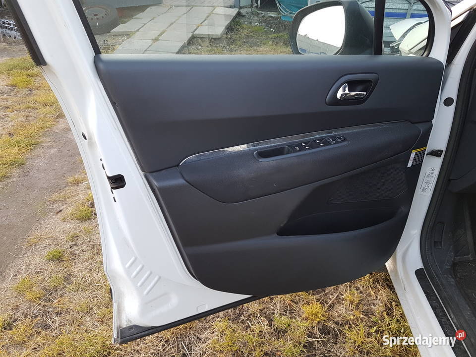 PEUGEOT 3008 I 2011 2012 2013 DRZWI LEWE BIALE