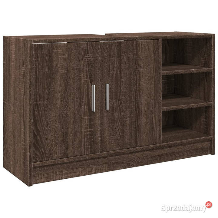 Szafka pod umywalkę brązowy dąb 90x29x55 mazowieckie Warszawa