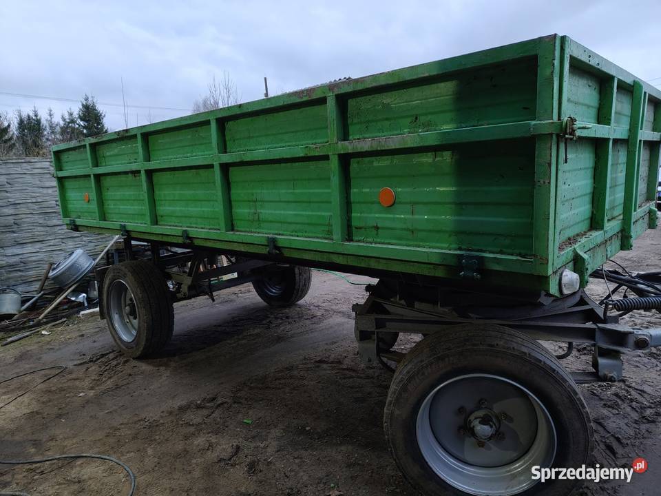 Przyczepa Autosan d50 6 ton wywrotka zachodniopomorskie Brzeżno sprzedam