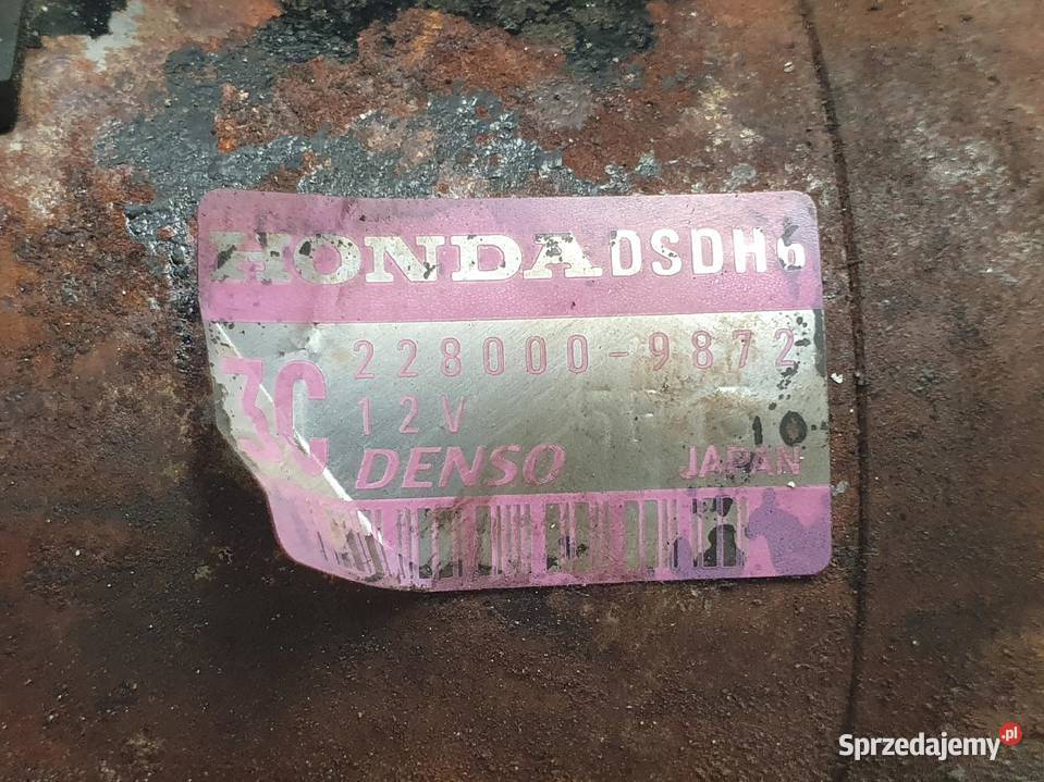 Honda FRV FRV 20 IVTEC ROZRUSZNIK denso osobowe Układ elektryczny silnika Janów