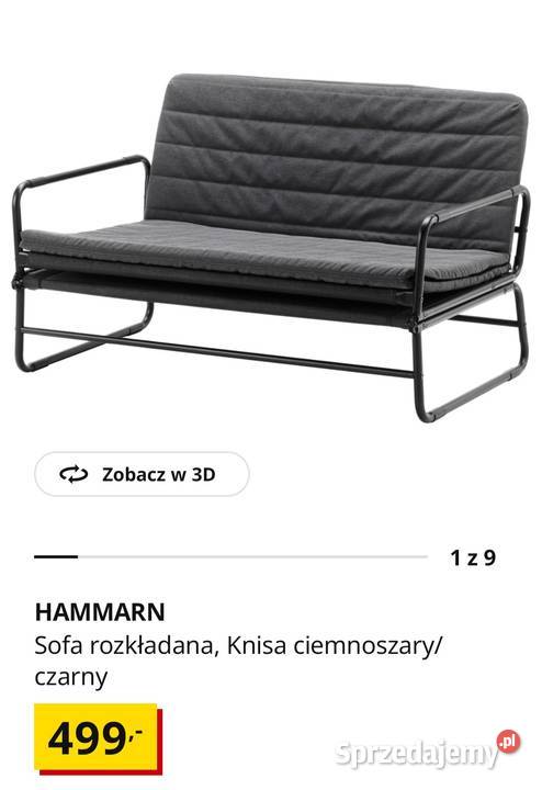Rozkładana sofa Ikea 120cm Poznań sprzedam