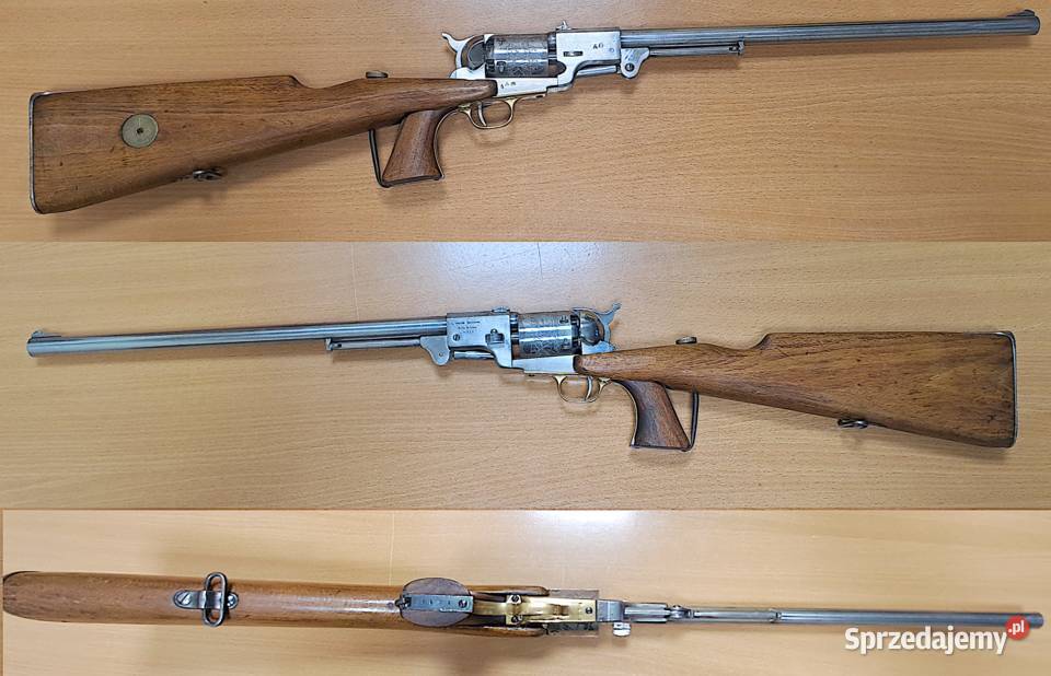 Rewolwer czarnoprochowy karabinek Colt DRAGON Łódź sprzedam