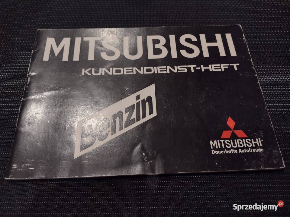 Mitsubishi Colt 89 Książka Gwarancyjna Serwisowa Łódź sprzedam