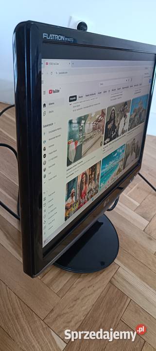 Monitor LG Flatron W1952TQ 19 retro styl sprawny mazowieckie Warszawa sprzedam