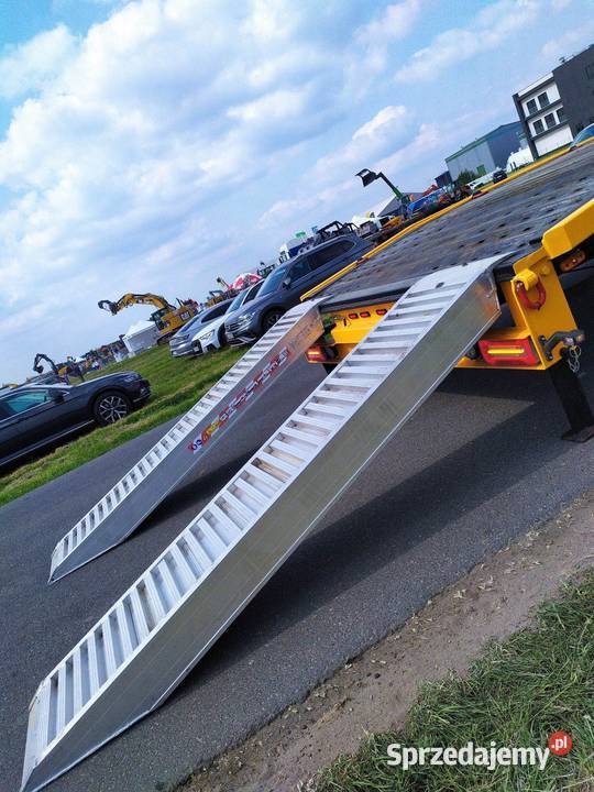 Najazdy aluminiowe ALTRAP 4 metry 4t najlepsze Motoryzacja mazowieckie