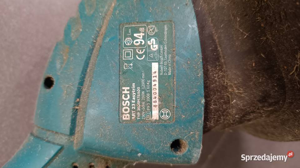Podkaszarka BOSCH easytrim mazowieckie Warszawa sprzedam