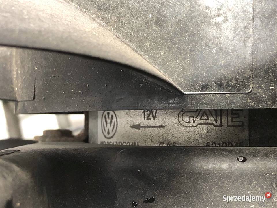 WENTYLATOR CHŁODNICY SKODA FABIA II 14 86 0614