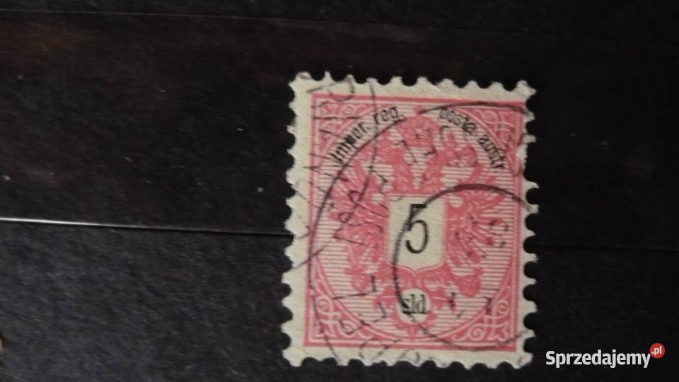 Znaczek Austria 5 sld Filatelistyka
