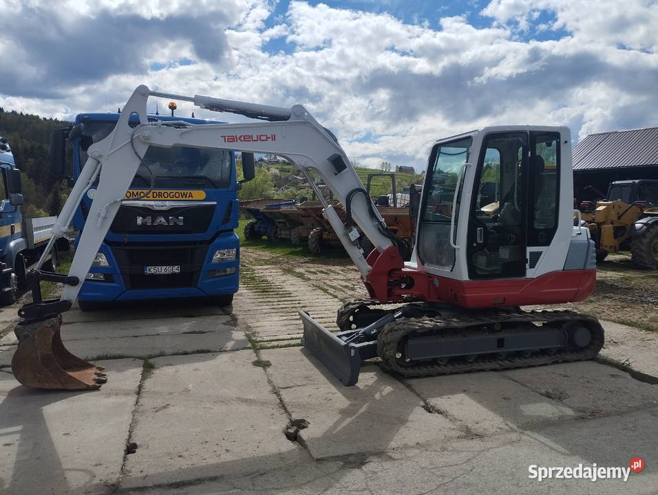 minikoparka takeuchi tb250 5 ton Koparki Sucha Beskidzka