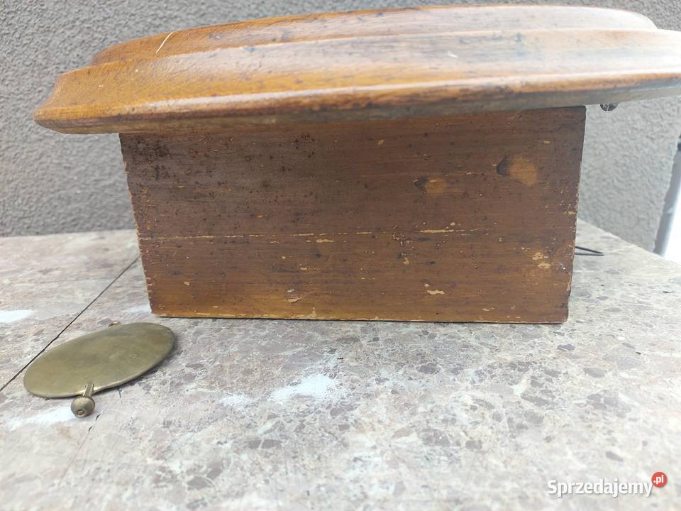 Stary okrągły zegar ścienny klubowy przedwojenny Antyki, Sztuka, Kolekcje Tczew