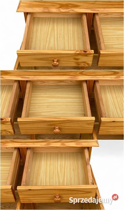 Sosnowy kredens kuchenny z witryną zachodniopomorskie Gryfice sprzedam