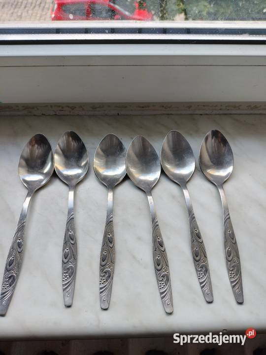 Zestaw dużych łyżek z ZSRRprl Choszczno