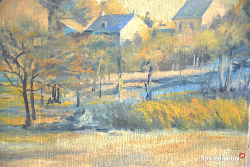 Olej na płótnie Celej 1992r 5061 Warszawa