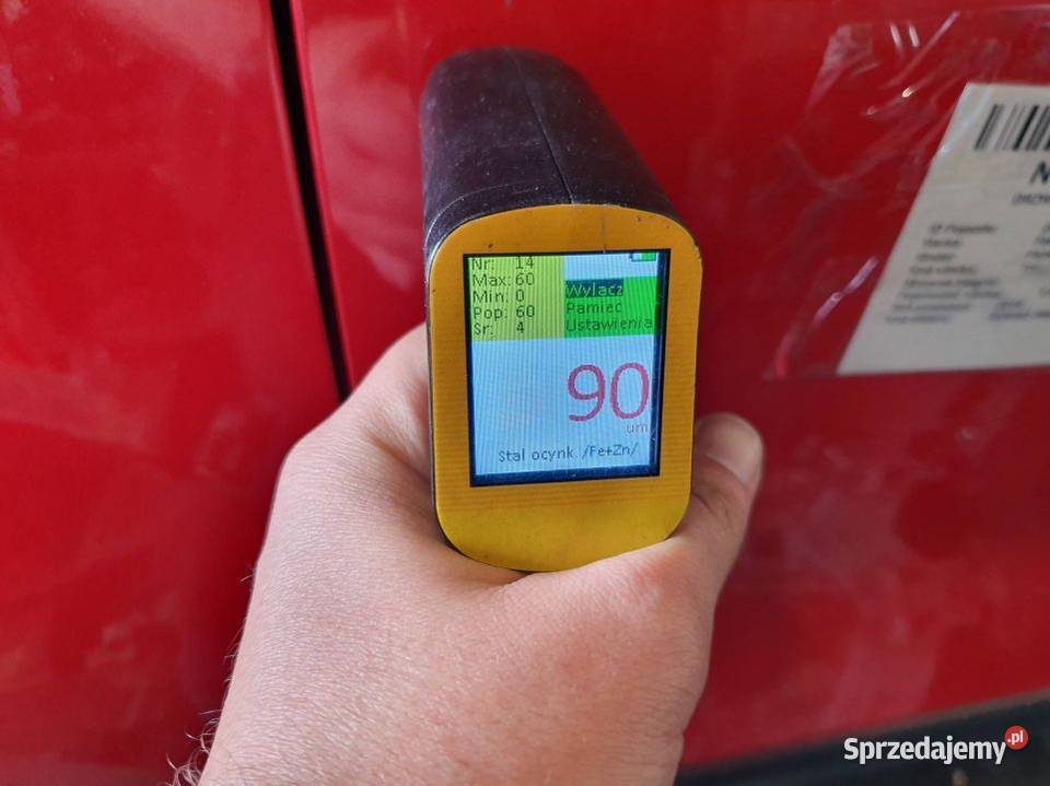 DRZWI LEWE PRZÓD FIAT FIORINO ROSSO PIMPANTE 168 Lipno