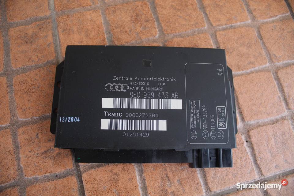 MODUŁ KOMFORTU AUDI A4 B6 8E0959433AR wielkopolskie