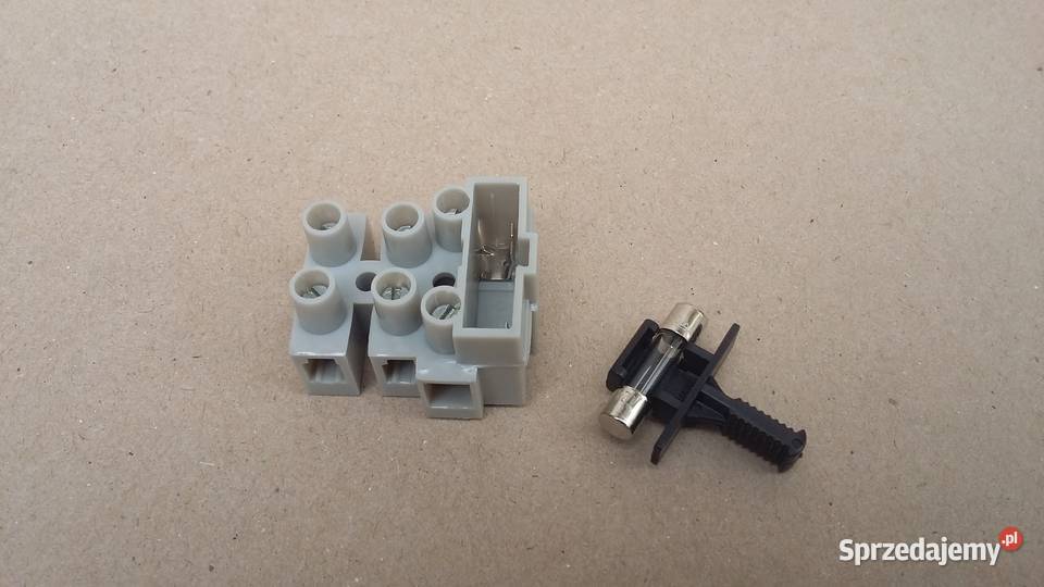 Złączka kostka elektryczna z bezpiecznikiem Warszawa
