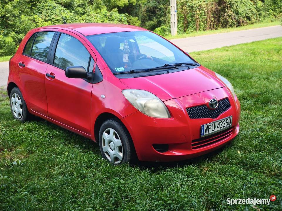 Toyota Yaris2006 10 benzyna nieuszkodzony mazowieckie Nasielsk sprzedam