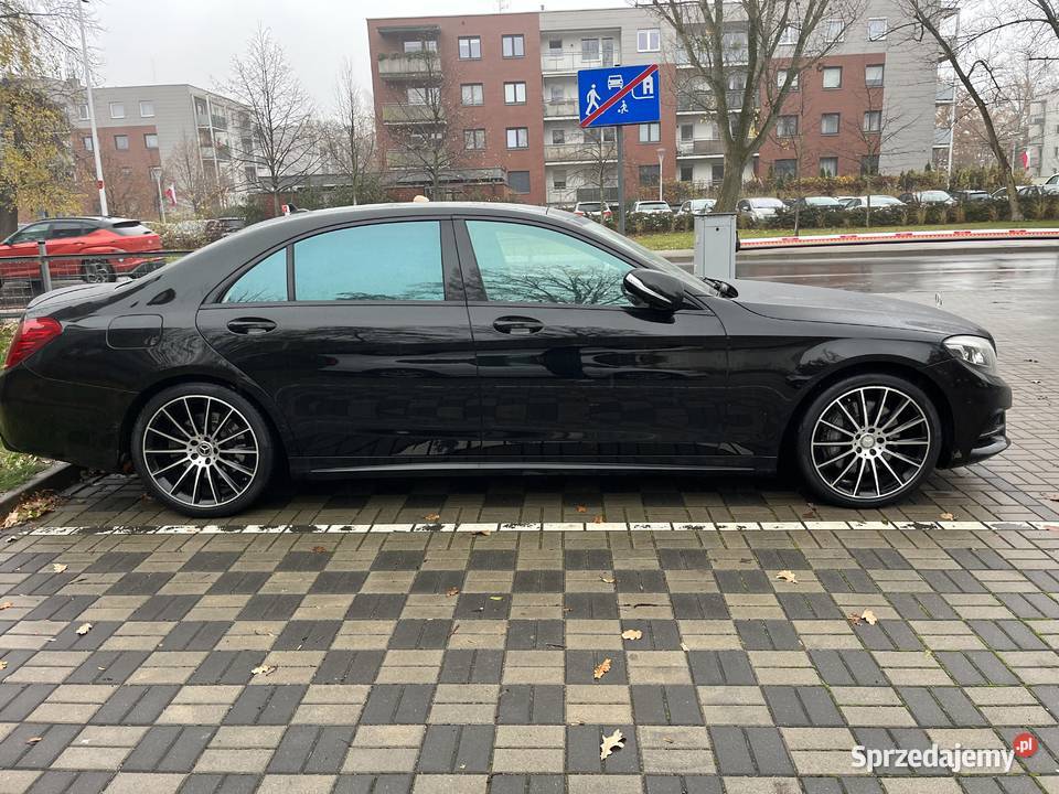 Mercedes S350D long pakiet AMG full wersja 4 210000km dolnośląskie Wrocław