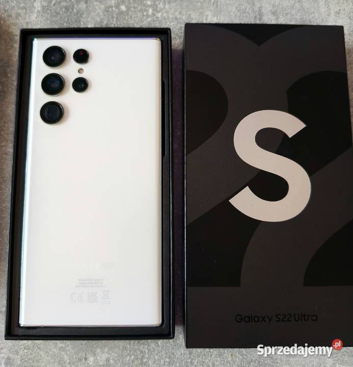 Samsung S22 Ultra biały stan Rybnik